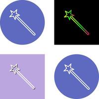 einzigartig Magie Symbol Design vektor