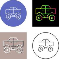 Monster-Truck-Icon-Design vektor