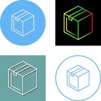 Paket-Icon-Design vektor