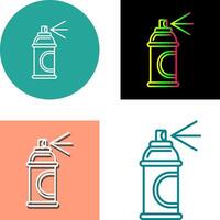 Spray-Icon-Design vektor