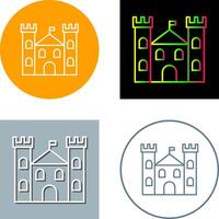 Schloss-Icon-Design vektor