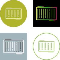 Barcode-Icon-Design vektor