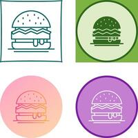 Hamburger-Icon-Design vektor