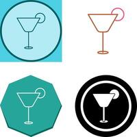 Cocktail trinken Symbol Design vektor