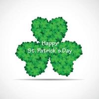 saint patrick day bakgrund vektorillustration vektor