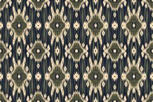 afrikansk ikat paisley sömlös mönster.geometrisk etnisk orientalisk mönster traditionell.aztec stil abstrakt vektor illustration.design för textur, tyg, kläder, inslagning, matta, tryck