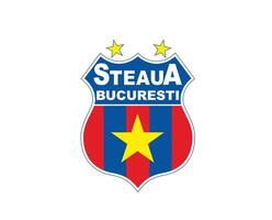 steaua Bukarest Verein Logo Symbol Rumänien Liga Fußball abstrakt Design Vektor Illustration