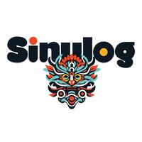 dynamisch Sinulog, festlich Design zum Auszeichnung Cebus Santo nino vektor