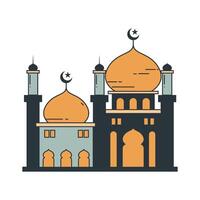 moské illustration Ramadhan vektor