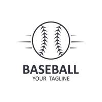 baseboll logotyp vektor, baseboll märke, sport logotyp, team identitet, vektor illustration. lämplig för använda sig av som en sporter klubb eller gemenskap logotyp