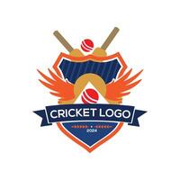 cricket logotyp disegn vektor