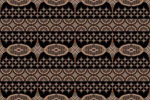 geometrisch ethnisch orientalisch nahtlos Muster. axtec Stil Stickerei Blumen- Pixel Kunst Hintergrund Design zum Stoff, Kleidung, Textil, Schal, Hintergrund, Tabelle Läufer, Verpackung, drucken, Sarong vektor