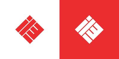 minimal und modisch Brief f 3 oder f 13 Logo Design Vektor Vorlage