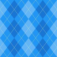 Argyle Vektor Muster. Argyle Muster. Blau Argyle Muster. nahtlos geometrisch Muster zum Kleidung, Verpackung Papier, Hintergrund, Hintergrund, Geschenk Karte, Pullover.