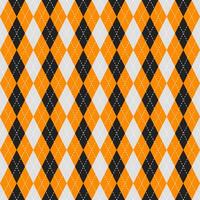 Argyle Vektor Muster. Argyle Muster. Orange und schwarz Argyle Muster. nahtlos geometrisch Muster zum Kleidung, Verpackung Papier, Hintergrund, Hintergrund, Geschenk Karte, Pullover.