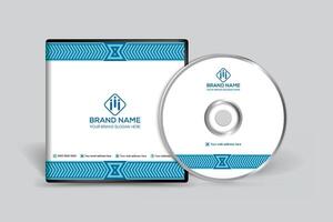 Unternehmen CD Startseite Design und Blau Farbe vektor