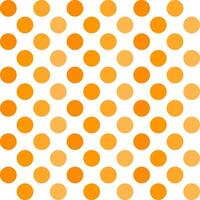 Orange Punkt Muster Hintergrund.dot Muster Hintergrund. Tupfen. Punkt Hintergrund. nahtlos Muster. zum Hintergrund, Dekoration, Geschenk Verpackung vektor