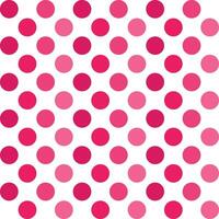 rosa punkt mönster bakgrund.prick mönster bakgrund. polkadot. punkt bakgrund. sömlös mönster. för bakgrund, dekoration, gåva omslag vektor