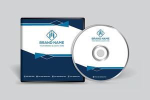 Unternehmen CD Startseite Design und Blau Farbe vektor