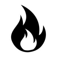 Feuer Vektor Glyphe Symbol zum persönlich und kommerziell verwenden.