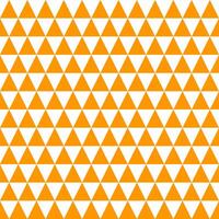 orange triangel mönster bakgrund. triangel mönster bakgrund. triangel bakgrund. sömlös mönster. för bakgrund, dekoration, gåva omslag vektor