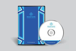 Blau Farbe DVD Startseite Design vektor