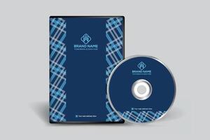 Blau Farbe DVD Startseite Design vektor