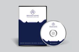 Blau Farbe DVD Startseite Design vektor