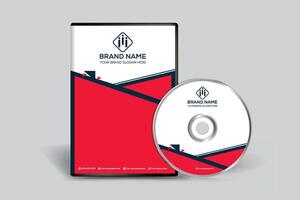 rot Farbe DVD Startseite Design vektor