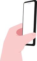 einfach eben Handy, Mobiltelefon Zahlung Konzept Illustration vektor