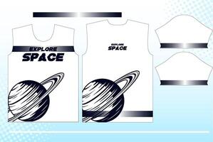 Sport T-Shirt Design zum Teams vektor