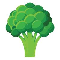 färsk och vibrerande broccoli illustrationer Lägg till grön överklagande till din mönster vektor