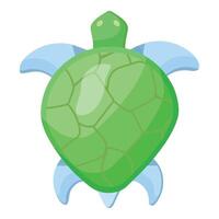 tecknad serie hav sköldpadda illustration vektor