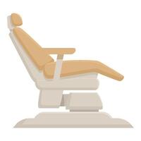 rena, illustration av en samtida tandläkare stol i neutral färger vektor