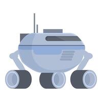 Karikatur Roboter Mars Rover Illustration vektor