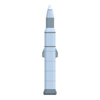 modern raket illustration på vit bakgrund vektor