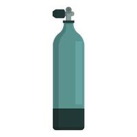 illustration av en gas cylinder vektor