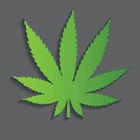 abstrakte Cannabis-Hintergrund-Vektor-Illustration vektor