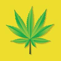 abstrakte Cannabis-Hintergrund-Vektor-Illustration vektor