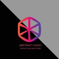 abstrakt bunt Logo Design Element vektor