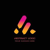 abstrakt bunt Logo Design Element vektor