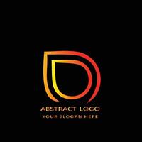 abstrakt färgrik logotyp design element vektor