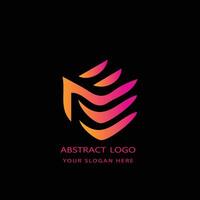abstrakt bunt Logo Design Element vektor