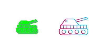 Tank-Icon-Design vektor