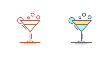 Cocktail-Icon-Design vektor