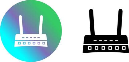 Router-Icon-Design vektor