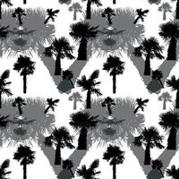 palm sömlösa mönster vektorillustration. vektor