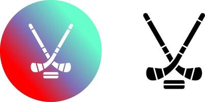 Eishockey-Icon-Design vektor