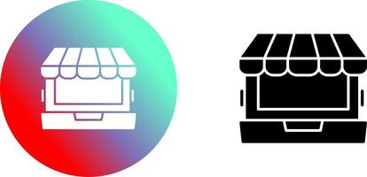 Online-Shopping-Icon-Design vektor