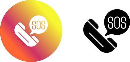 SOS Symbol Design vektor